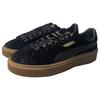 (WMNS) PUMA Suede Platform 'Black' Damskie 366721-03