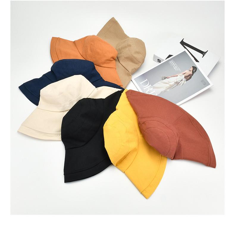 Womens Uv Protection Sun Hat With Large Brim Cotton Linen Summer Outdoor Travel Accessory