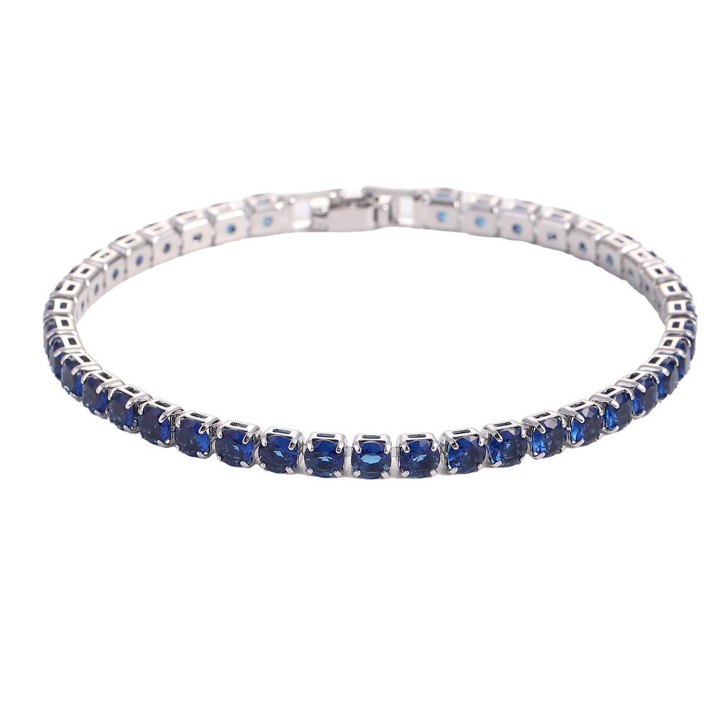 Trendy Zircon Hip-Hop Bracelet & Anklet – Simple, Stylish Gift Accessory