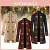Men Steampunk Uniform Festivals Cosplay Decoration Costume Overcoat Performance