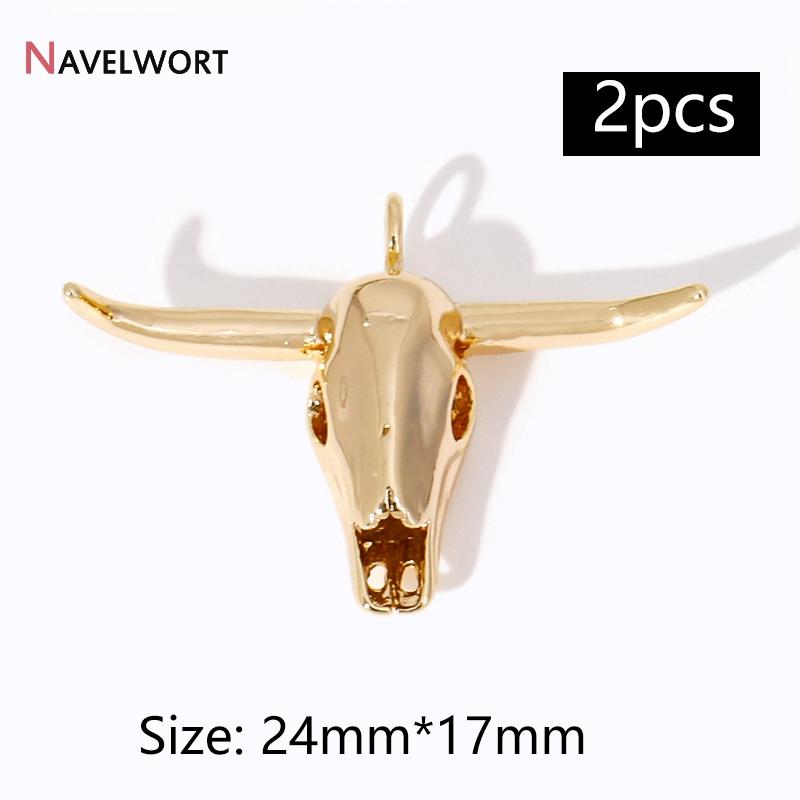 2Pcs 14K Gold Plated Brass Metal Conch Pendant,Charms For Jewelry Making,DIY Earring Bracelet Necklace Making Findings Supplies