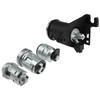 Car Ignition Key Switch Cylinder Lock 1479660 With Replacement Keys For Ford Fiesta Mk5 Fusion(Cbk) 2003- 2S61a22050bm Lhd