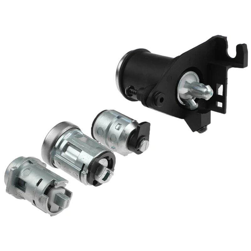 Car Ignition Key Switch Cylinder Lock 1479660 With Replacement Keys For Ford Fiesta Mk5 Fusion(Cbk) 2003- 2S61a22050bm Lhd