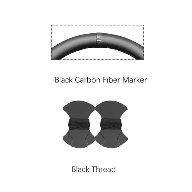 Black Faux Leather Car Steering Wheel Cover For Ford Mustang 2005 2006 2007 2008 20009 2010 2011 2012