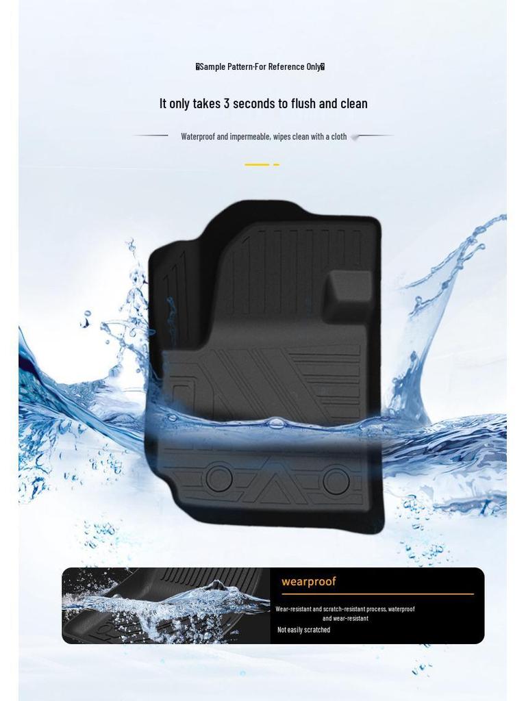 2023 Ford Maverick Waterproof TPE Floor Mats - Eco-Friendly & Odorless