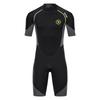 Men's 1.5mm Short Sleeve Wetsuit: Sun Protection, Warmth for Surfing, Diving, Snorkeling - Medium & Large