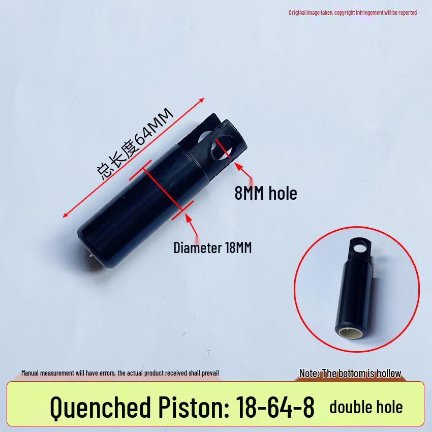 Universal High-Pressure Car Washer Pump: 1812 Plunger Piston Rod with Black Spray Porcelain Plunger & White Ceramic Tube