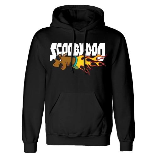 Scooby Doo Unisex Adult Scooby Doo Flaming Hoodie