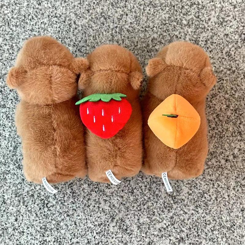 Niedliches Capybara Klatscharmband Spielzeug Cartoon Plüschtier Klatschring Armband Plüsch Handring für Kinder Geburtstagsgeschenke