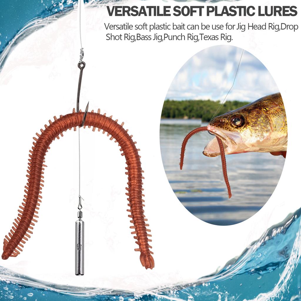 Fishing Texas Rig How To Rig Fake Worms Texas Rig Artificial Worms