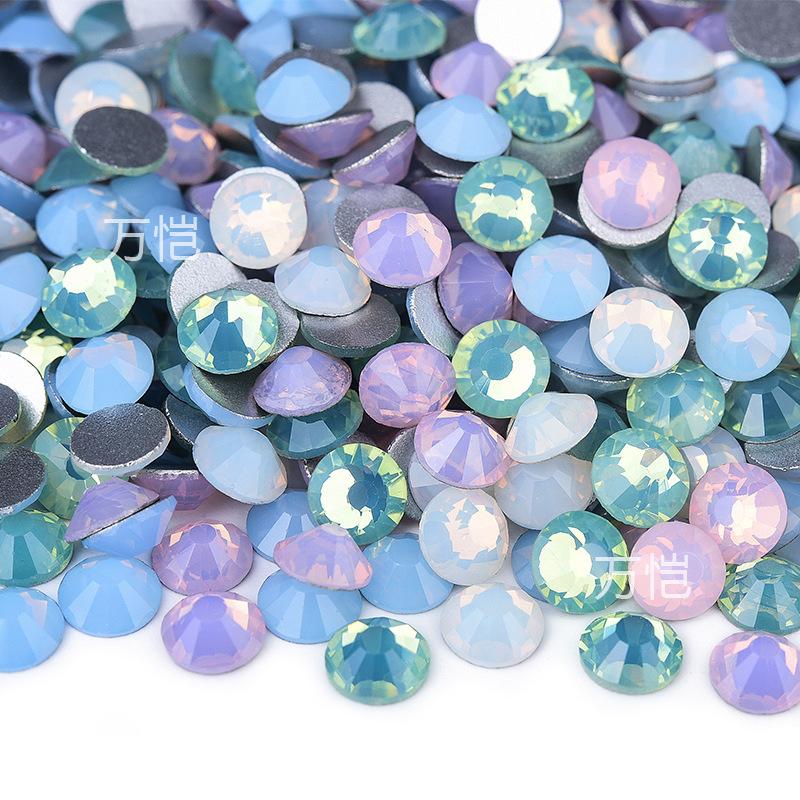 Kristallglas Nagelkunst Flacher Boden Diamant DIY Strass Handytasche Schönheit Guomao A Schmuckzubehör