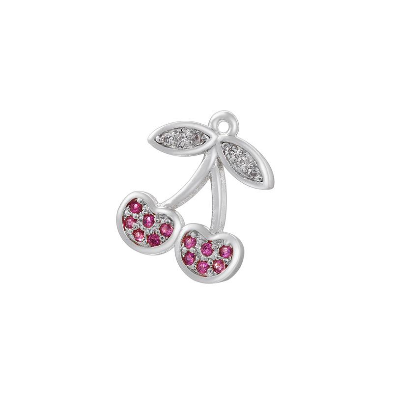 Süße Und Niedliche Fruchtserie Erdbeere Kirsche Anhänger Kreativer DIY Armband Halskettenanhänger Vd1634-1643