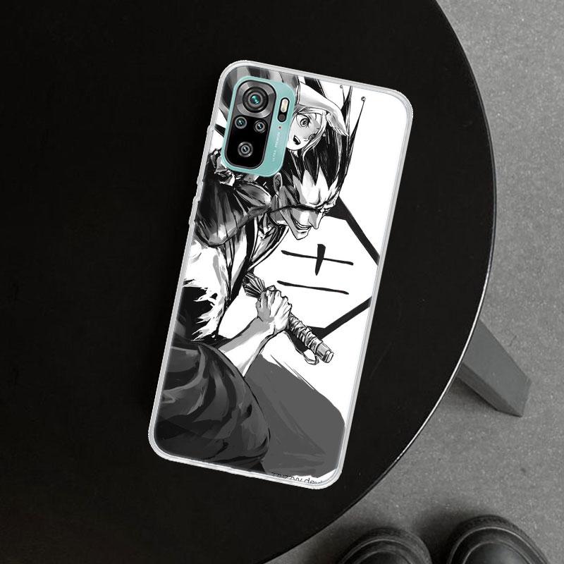 Ichigo Kenpachi Bleach Anime Phone Case Cover for Xiaomi Redmi Note 15 14 13 12 11 Pro Plus 14S 12S 11S 11T 11E 10S 10 Customize