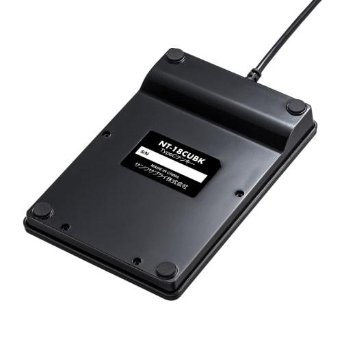 SANWA SUPPLY Numeric Keypad Wired USB Type-C Connection Isolation Key Black NT-18CUBK