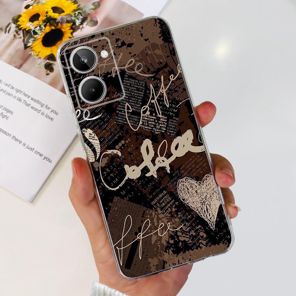 

For Realme 10 Case Realme10 4G RMX3630 Fashion Painted Soft Silicone TPU Phone Cases Realme 10 (RMX3630)