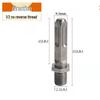 Electric Drill Chuck Adapter for Pneumatic Hammer: Square, Round, Hex Handles