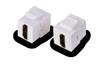 HDMI Keystone Module, White