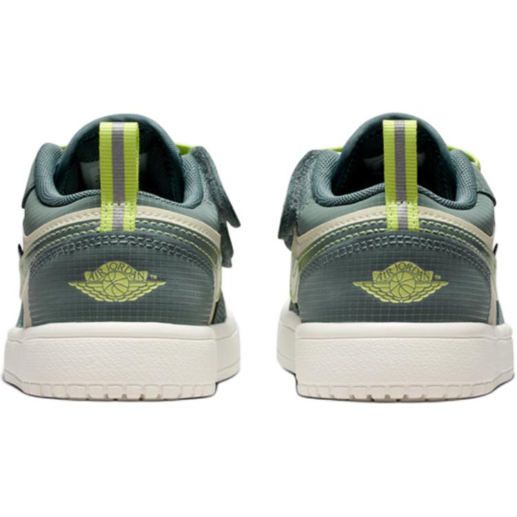 Air Jordan 1 Low SE PS Sea Glass Dětské tenisky Zelené Hasta Green-Abyss IB7118-001