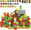 Blue Castle Magnetic Cube Building Blocks - 3D Educational Montessori Toy