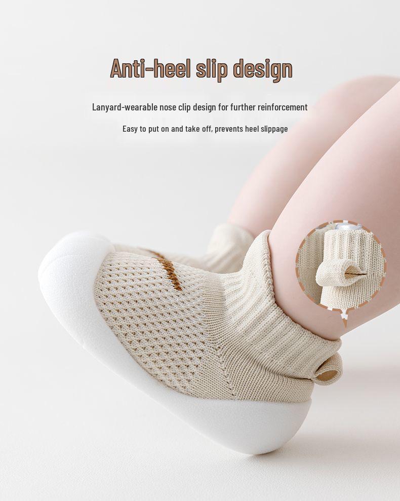 Breathable Non-slip Flyknit Toddler Shoes for Spring, Summer, and Autumn
