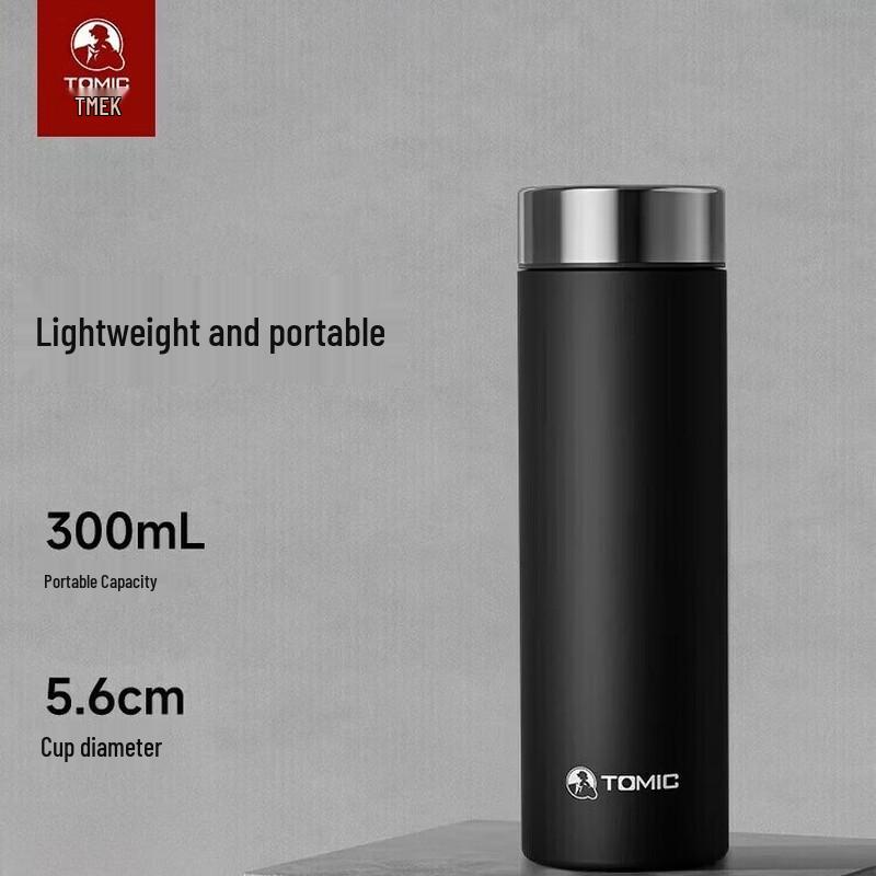 TOMIC Pure Titanium Insulated Portable Water Bottle