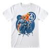 Fantastic Four Unisex Adult Group Shot T-Shirt