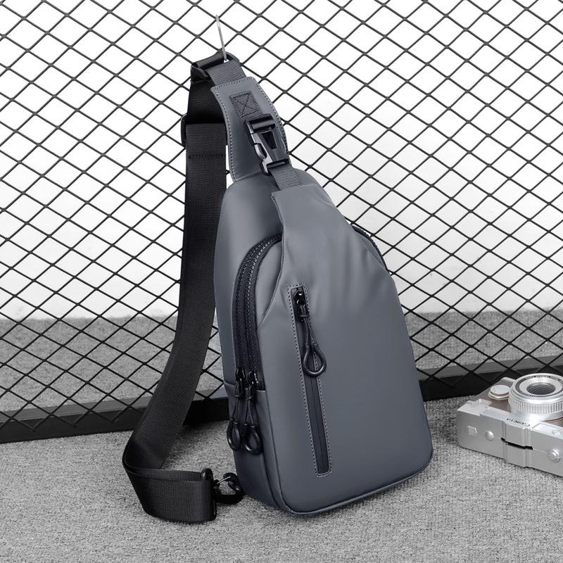 Men's Waterproof Business Chest Bag - Fashionable, Durable, and Travel-Friendly Crossbody Bag