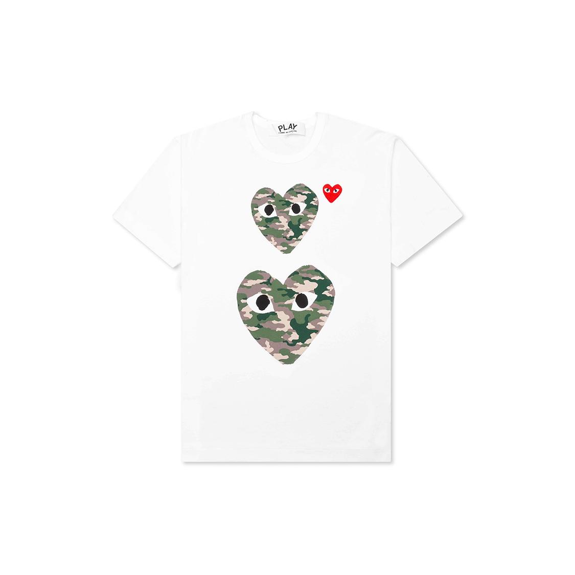 Comme Des Garcons Play Camouflage Double