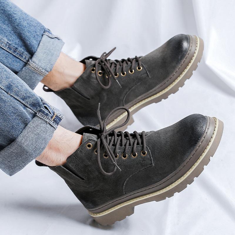 Martin boots men's middle help autumn and winter 2025 new desert men's Chelsea boots 60035-R