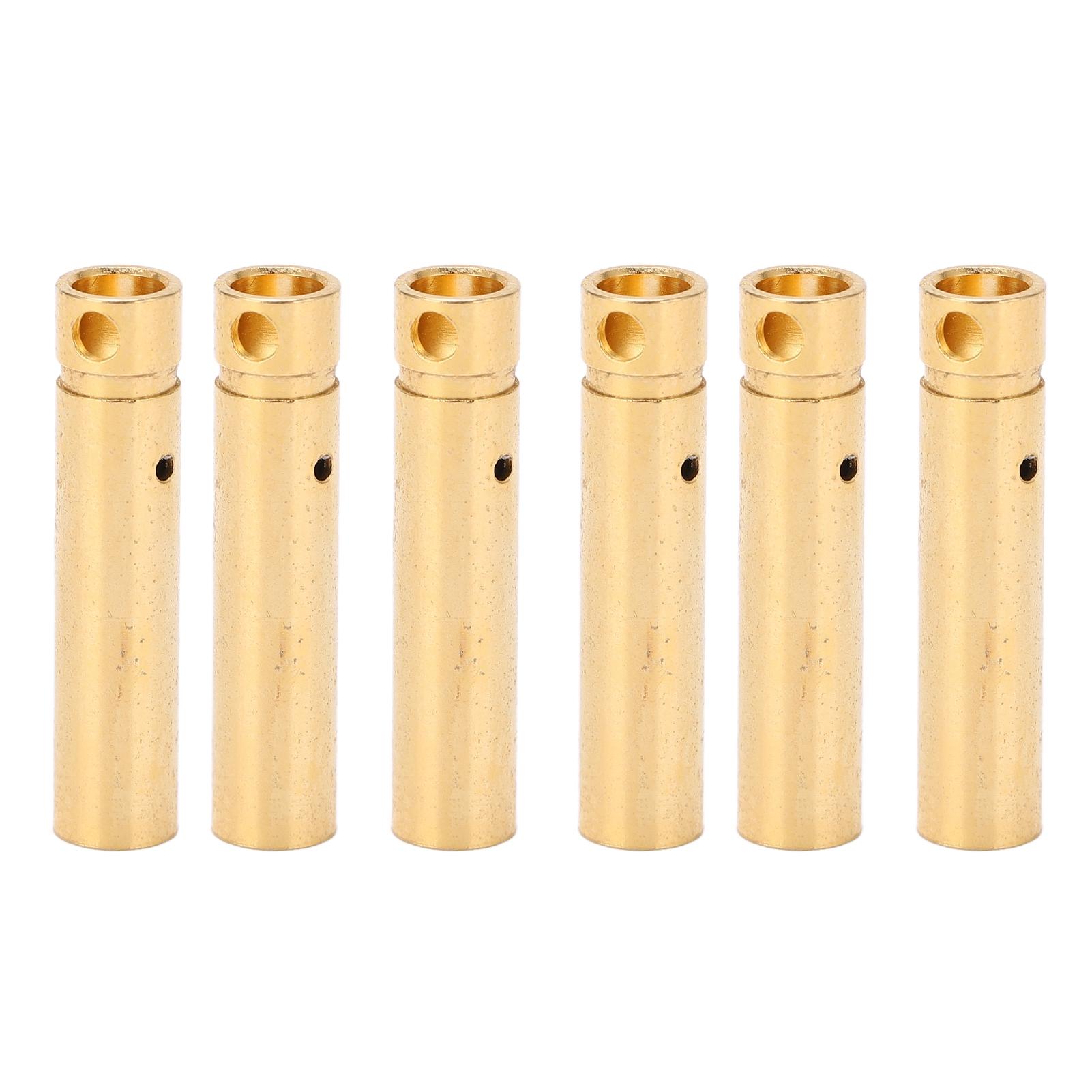 

4 мм гнездовой банановый штекер из чистой меди с золотым покрытием пулевые банановые разъемы для электронных измерений