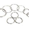 Stainless Steel Seamless O-Ring: Corrosion-Resistant Accessory for Handbags and Pet Gear