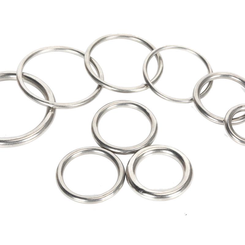Stainless Steel Seamless O-Ring: Corrosion-Resistant Accessory for Handbags and Pet Gear