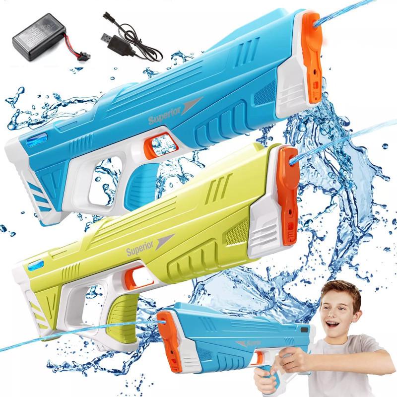 New Summer Automatic Electric Water Gun Parent-child Outdoor Beach Water Fight Toy