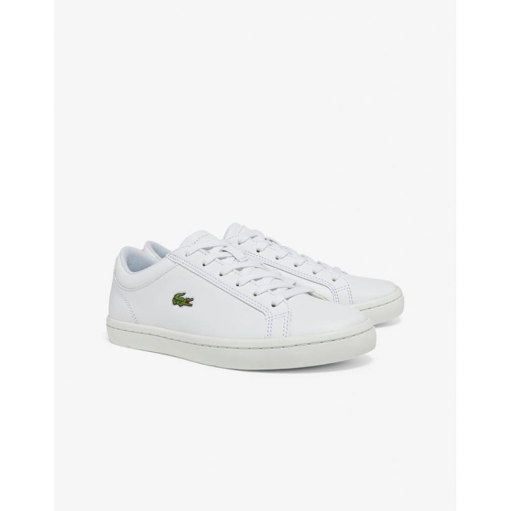 Lacoste Damen Straight Set Leder-Sneaker Rz0133w54n 001