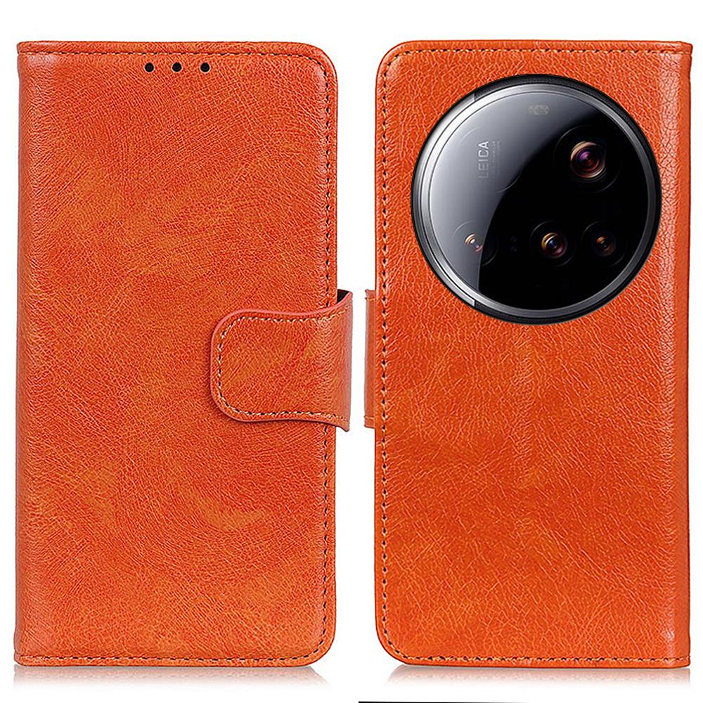 For Xiaomi 15 Ultra Case Nappa Texture Split Leather Wallet Phone Cover