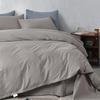 Solid Color Pattern Bedding Three-Piece Quilt Cover