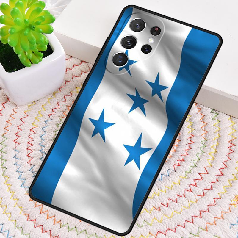 Honduras National Flag Silicone Phone Case For Samsung Galaxy note 10 pro S26 S25 S24 S23 S22 S21 Plus S25Ultra Capa Cover