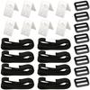 Solar Pool Protection Roller Reel Kit With Straps Buckles Plates For Inflatable Pool Solar Cover Reel Straps Fastening Kit