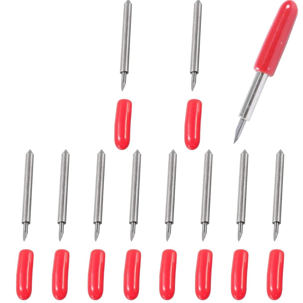 CTRICALVER Replacement Blade Suit for Vinyl Cutter Plotter Cutting Blades for Explore Explore Air 2 (45 Degree) Air, (10pcs)