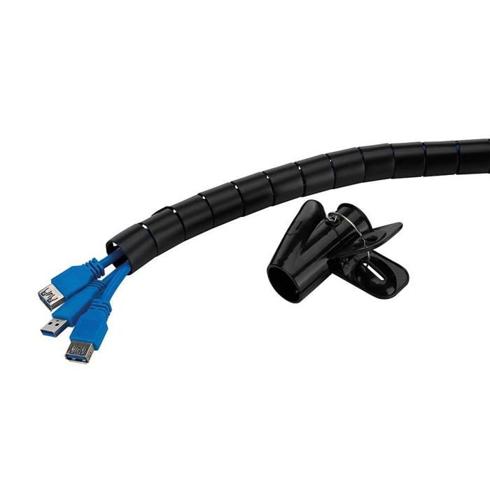 Cable Sleeve - Neomounts - ADS06-142BL - Universal - 1 To 5 Cables - Black
