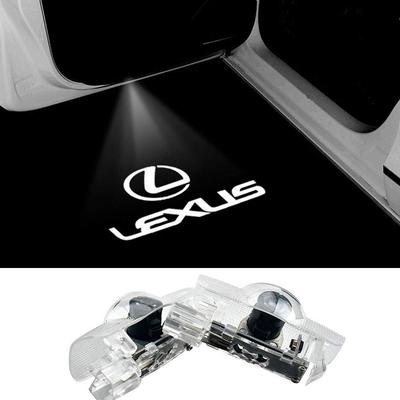 Laser Logo Light Quartz Glass Material, Not Easy To Fade Courtesilite Logo Curtain Lamp, Set of 2 (01)