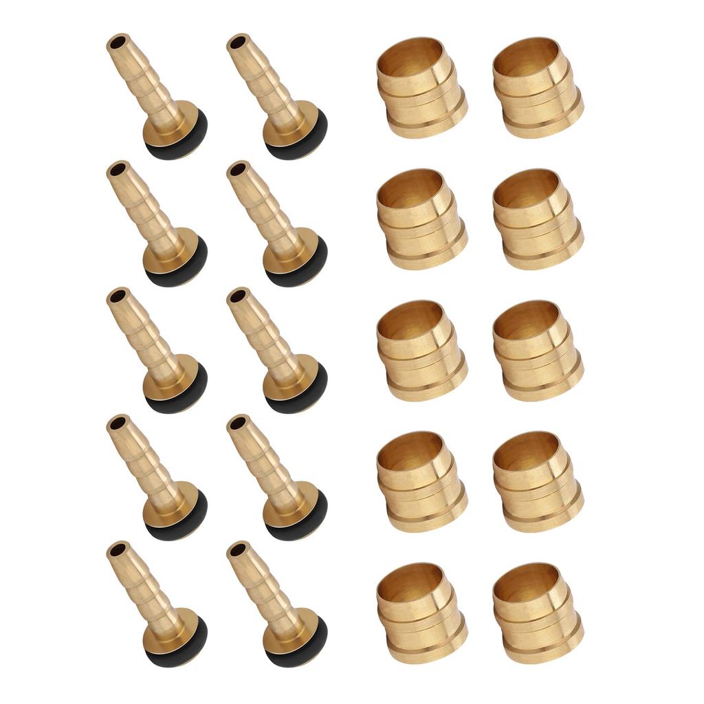 10 Set Hydraulic Disc Brake Hose Olive Connector Insert for Replacement Part