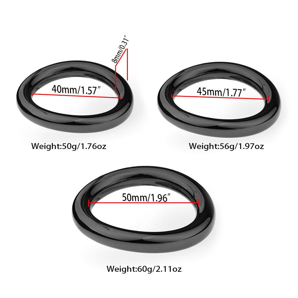 Delay Ring Metal Lock Sperm Ring Cock Long-Lasting Adult Sex Health Care Supplies Penis 923 Penis