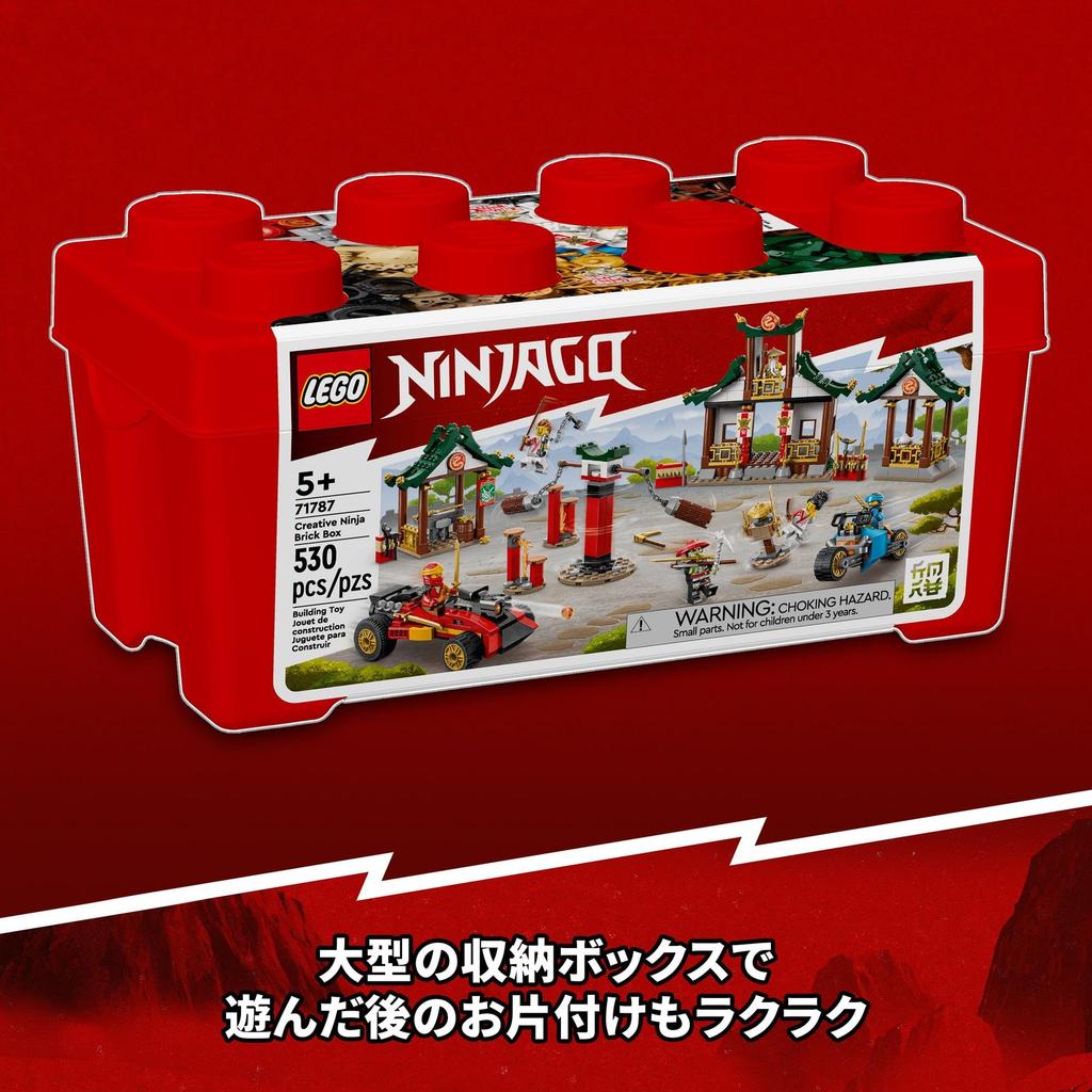 LEGO Ninjago Ninja Idea Box Dárek 71787 Stavebnice Narozeninový dárek Ninja kluci od 5 let