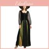 Enchanting Green Feathered Vampire Witch Costume For Adults Perfect For Parties