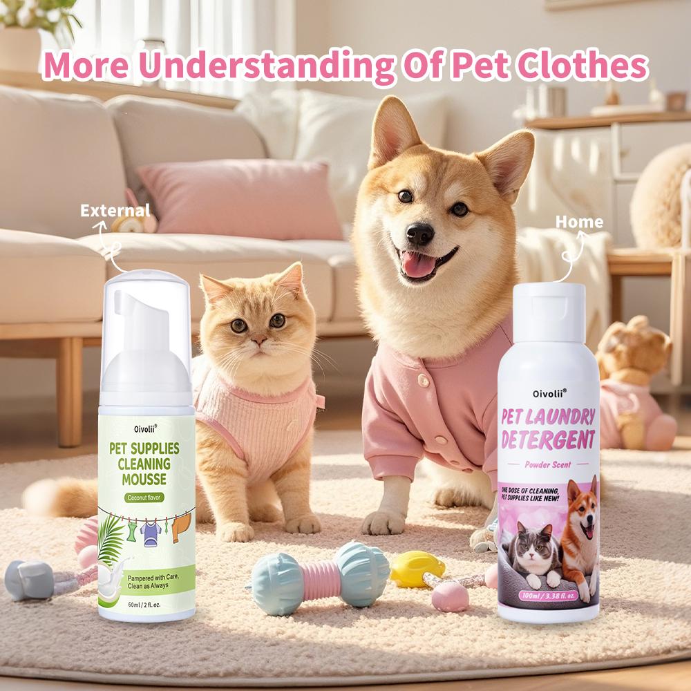 Pet Clothes & Accessories Special Gentle Dry Clean Foam Cleaner Deep Cleansing Odor Removing No-Rinse For Pets