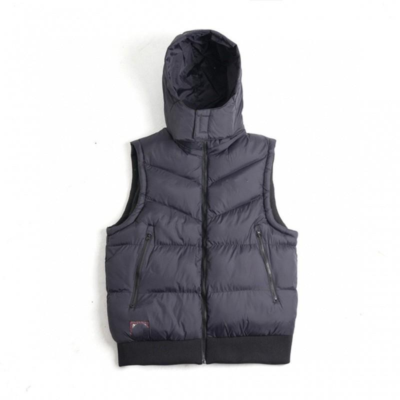 Reversible Puffer Vest Men Women Teens Lightweight Warm Sleeveless Jacket 1137
