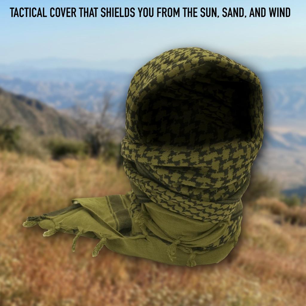 Rothco Shemagh Tactical Desert Scarf One Size