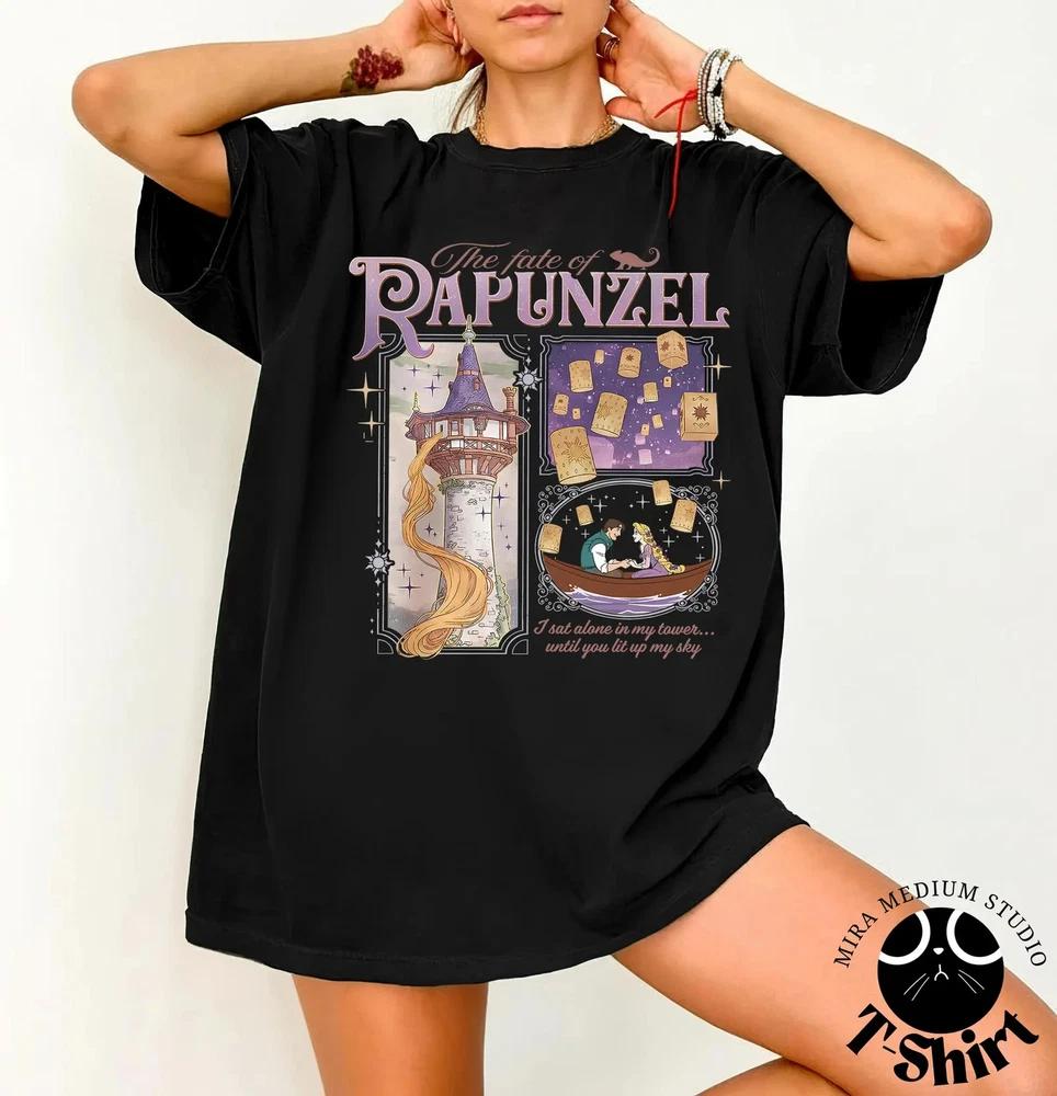 Rapunzel Shirt The Fate Of Rapunzel Lantern Scene Tshirt S
