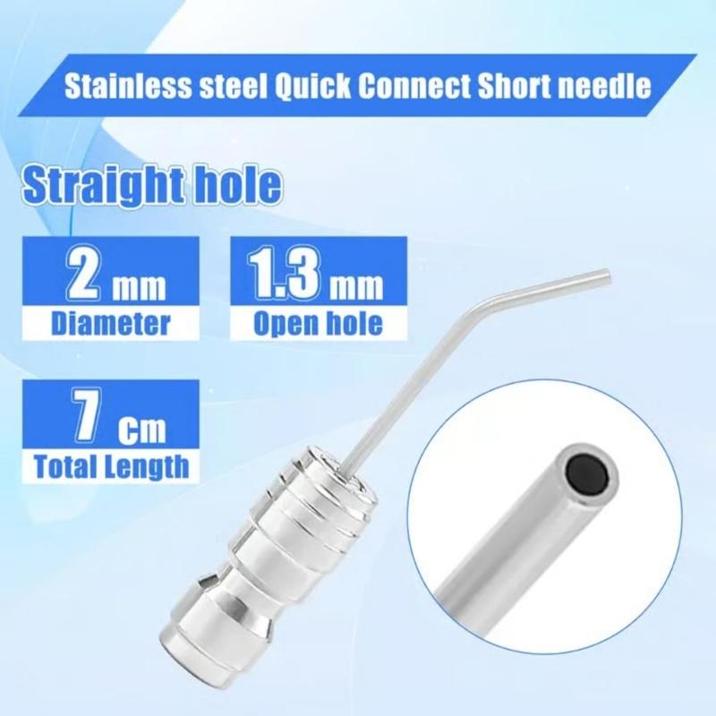 High Pressure Washer Nozzle Kit for Washing Machine Air Conditioner Cleaning 1/4 Quick Connect Stainless Steel Wand